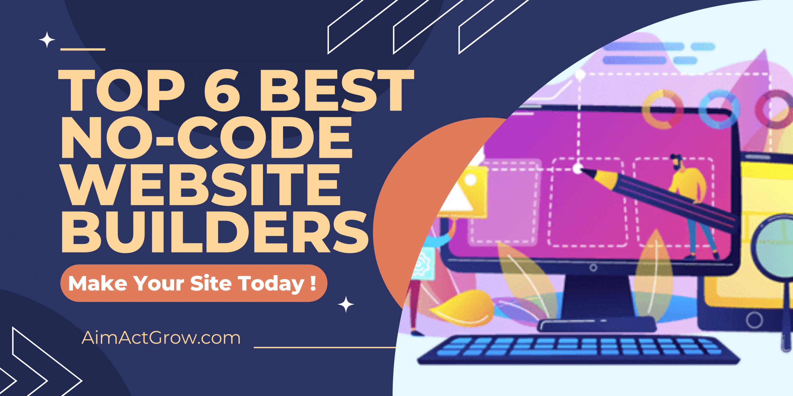 Top 6 No Code Website Builder in 2024